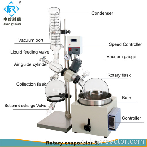 Роторно-вакуумный испаритель РЭ-501 Rotovap